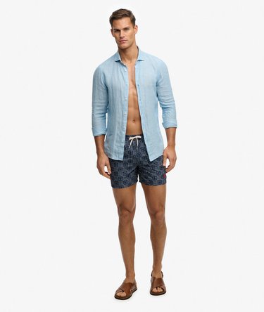 Premium Printed 15-inch Swim Shorts Image 4