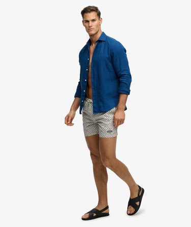 Premium Printed 15-inch Swim Shorts Image 8