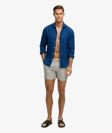 Premium Printed 15-inch Swim Shorts Image 4