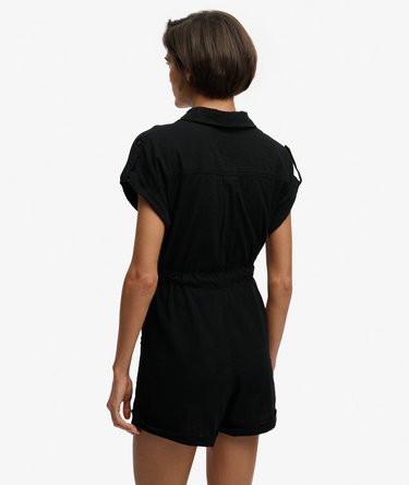 Belted Utility Playsuit Image 6
