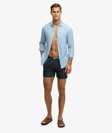 Premium Printed 15-inch Swim Shorts Image 4