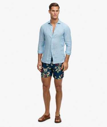 Short de bain 16 pouces Imprim&eacute; Hawa&iuml;en Image 4