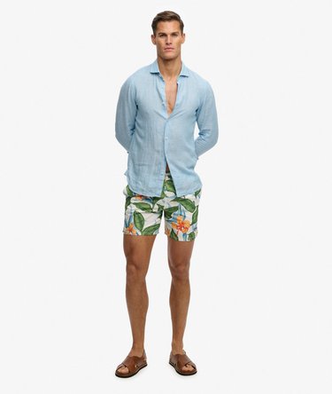 Short de bain 16 pouces Imprim&eacute; Hawa&iuml;en Image 4