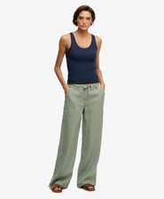 Linnen Lage Taille Broek