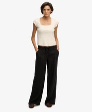 Linnen Lage Taille Broek