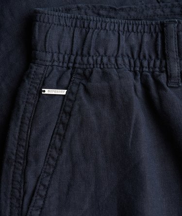 Short en lin taille mi-haute Image 7