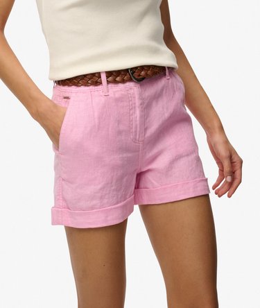 Shorts de Lino Talle Medio Image 2
