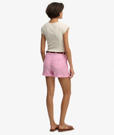 Shorts de Lino Talle Medio Image 6