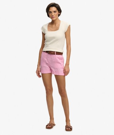 Shorts de Lino Talle Medio Image 1