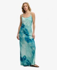 Printed Maxi Slip Dress