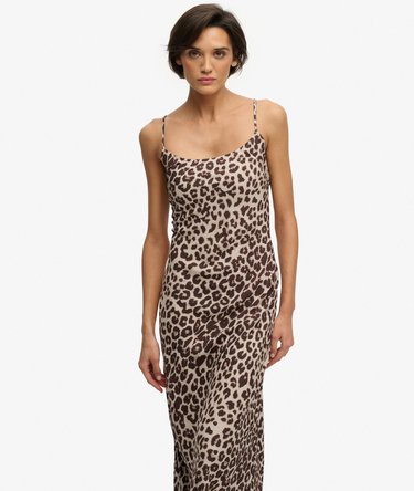 Robe Longue &agrave; Bretelles Imprim&eacute;e Image 5