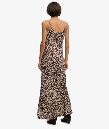 Robe Longue &agrave; Bretelles Imprim&eacute;e Image 6