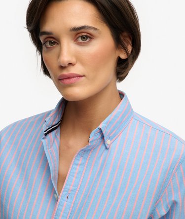 Slim Oxford Long Sleeve Shirt Image 4