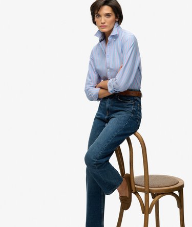 Slim Oxford Long Sleeve Shirt Image 2