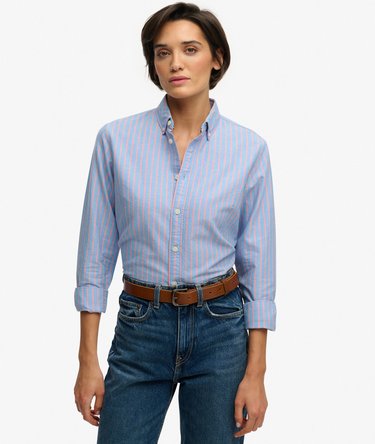 Slim Oxford Long Sleeve Shirt Image 1