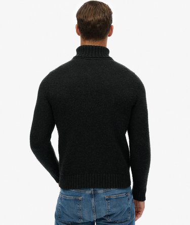 Jersey cepillado de cuello vuelto Image 6