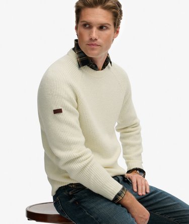 Maglione pesante con maniche raglan Image 3