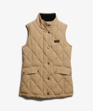 Veste sans manches &agrave; doublure bord&eacute;e de velours c&ocirc;tel&eacute; Image 9