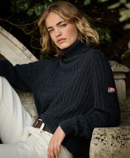 Slouchy Kabelstrikket Pologenser