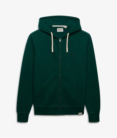 Monogram Geborduurde Zip Hoodie Image 7