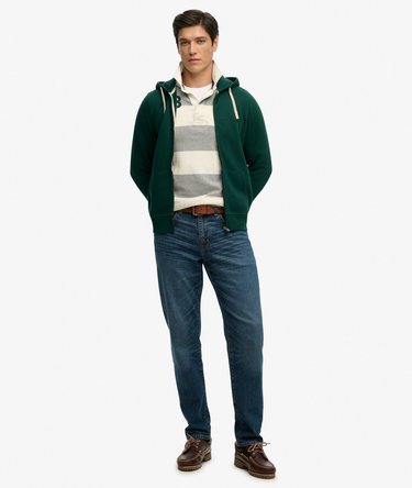 Monogram Geborduurde Zip Hoodie Image 3