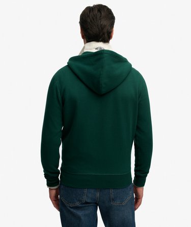 Monogram Geborduurde Zip Hoodie Image 5