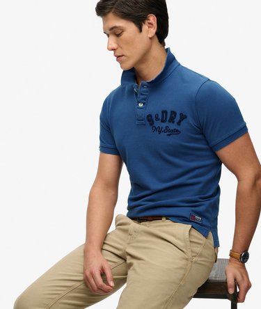 Vintage Athletic Polo Shirt Image 2