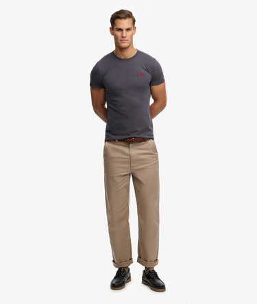 Organic Cotton Essential Logo T-Shirt Image 3