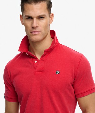 Vintage Destroy Polo Shirt Image 4