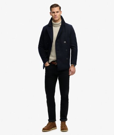 The Merchant Store - Wollmischung Cabanjacke Image 3