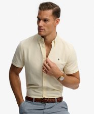 Chemise Oxford Preppy &agrave; manches courtes