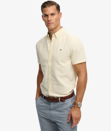 Chemise Oxford Preppy &agrave; manches courtes Image 1