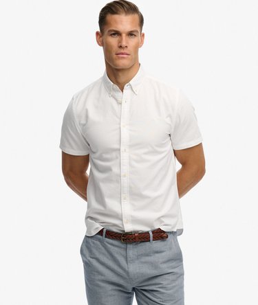 Preppy Oxford Short Sleeve Shirt Image 1