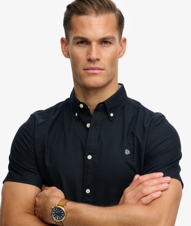 Preppy Oxford Short Sleeve Shirt Image 4