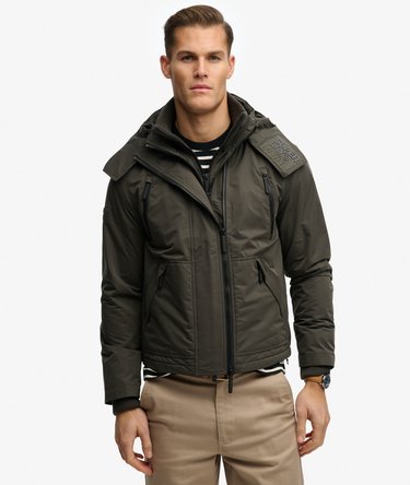 Hooded Microfibre Artic Windcheater Jacket Image 5