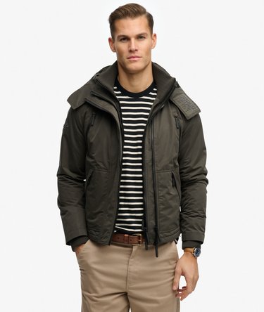 Hooded Microfibre Artic Windcheater Jacket Image 1