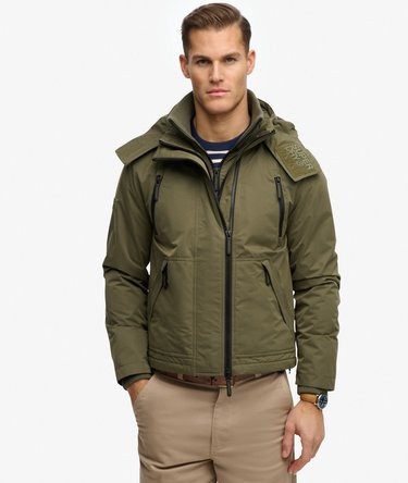 Hooded Microfibre Artic Windcheater Jacket Image 5