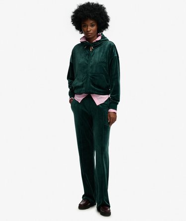 Country Club Velour Zip-Hoodie Image 3