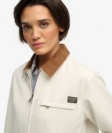 Cord Collar Ranch Jacket Image 3