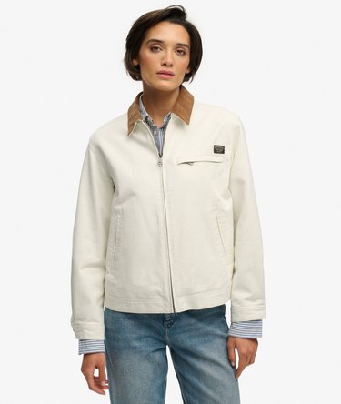 Cord Collar Ranch Jacket Image 5