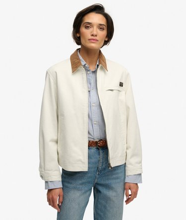 Cord Collar Ranch Jacket Image 1