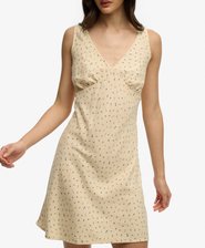 Printed Sweetheart Mini Dress