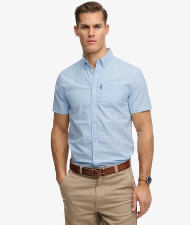 Chemise Oxford Manches Courtes Essentials Image 1