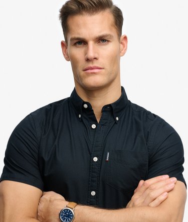 Chemise Oxford Manches Courtes Essentials Image 4