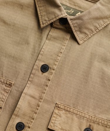 Chemise Militaire &agrave; Manches Longues Image 12