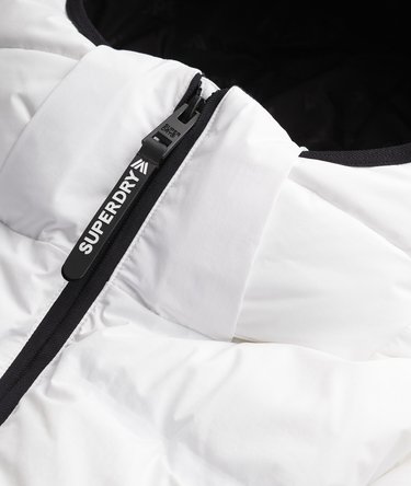 Hooded Ski Bomber Jacket Image 7