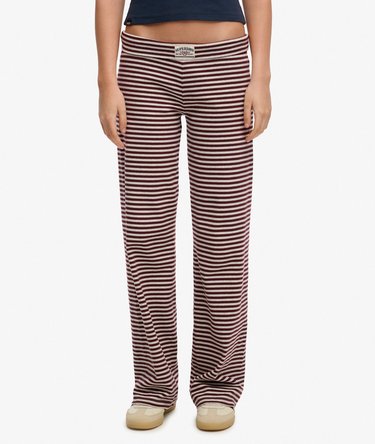 Athletic Essentials Stripe Jersey Trousers Image 3