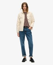 Essential Logo Striped Fitted T-Shirt