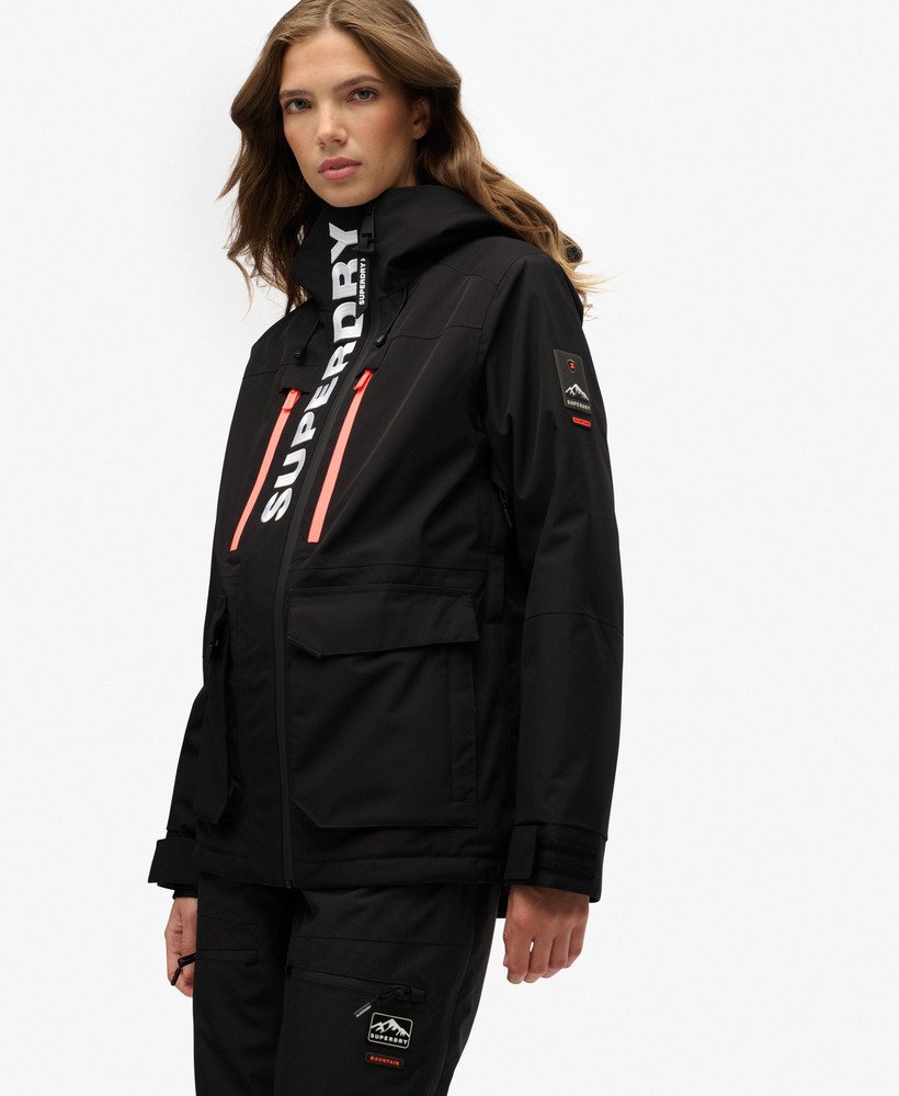 【タグ付新品】SuperdryスキーダウンパファージャケットM HIDEANDSEEK(ハイドアンドシーク)ダウンジャケット Down Jacket(24aw