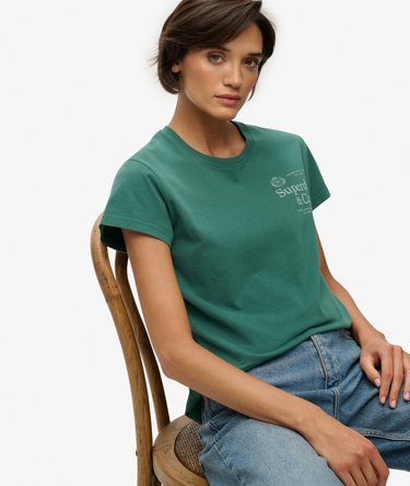 Luxe Casual T-Shirt in lockerer Passform Image 2